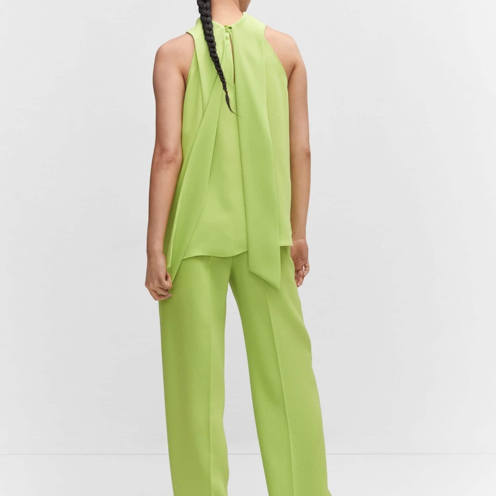 Mango Halter Top back-tie lime sz 6, 8, 10, 12 NWT - Picture 16 of 16